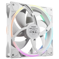 be quiet! Light Wings 140mm PWM Reverse White ARGB Fan - 25.5dB