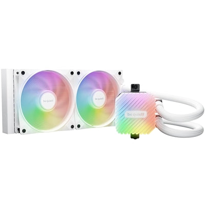 be quiet! Light Loop 240mm AIO Liquid Cooler White ARGB Refillable