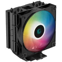 DeepCool AG400 ARGB V2 CPU Cooler - 4 Copper Heat Pipes, 120mm PWM