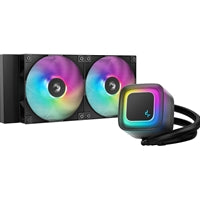 DeepCool LE240 V2 240mm AIO Liquid CPU Cooler ARGB Black