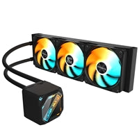 GIGABYTE 360mm AIO Liquid CPU Cooler - ARGB, Teflon Tubing, Black