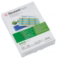 GBC 3740442 A6 Gloss Document Pouch 125 micron 100Pk