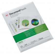 GBC 3740482 A4 Gloss Document Pouch 125 micron 25Pk