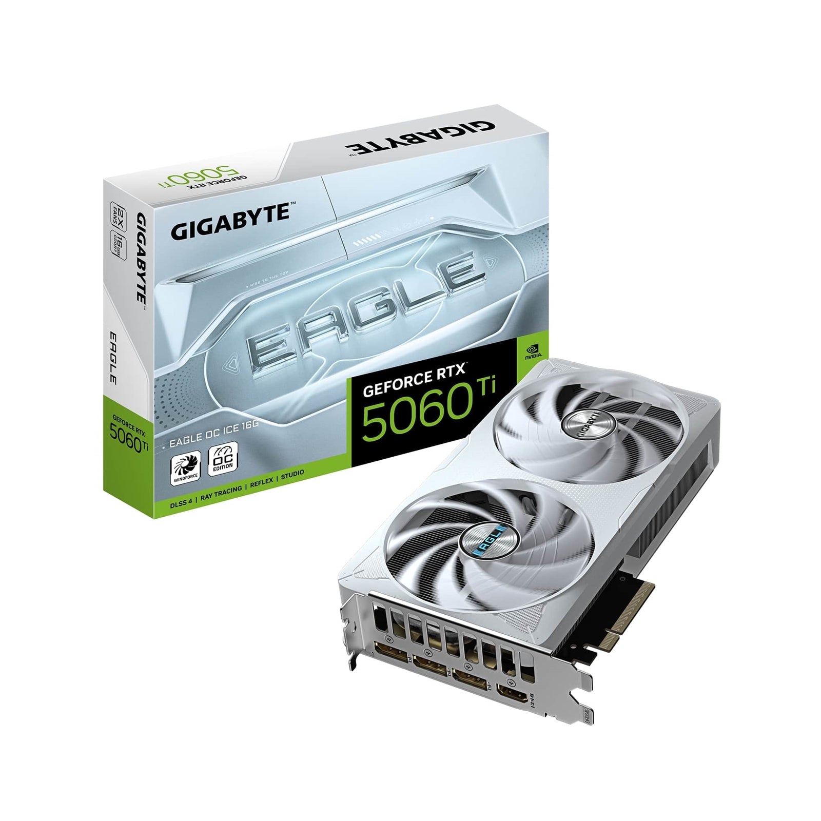 NVIDIA RTX 5060 Ti EAGLE OC ICE 16GB GDDR7 Graphics Card