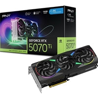 PNY GeForce RTX 5070 Ti 16GB GDDR7 Epic-X RGB OC Graphics Card