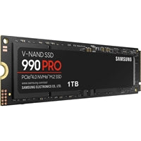 Samsung 990 PRO 1TB NVMe SSD - PCIe 4.0 M.2 7450MB/s Read