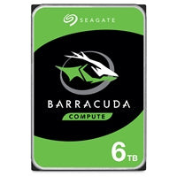 Seagate BarraCuda 6TB HDD 7200RPM SATA III 256MB Cache 3.5