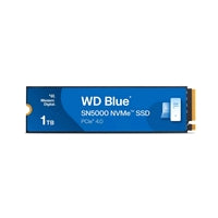 WD Blue SN5000 1TB NVMe SSD PCIe Gen4 M.2 5150MB/s Internal