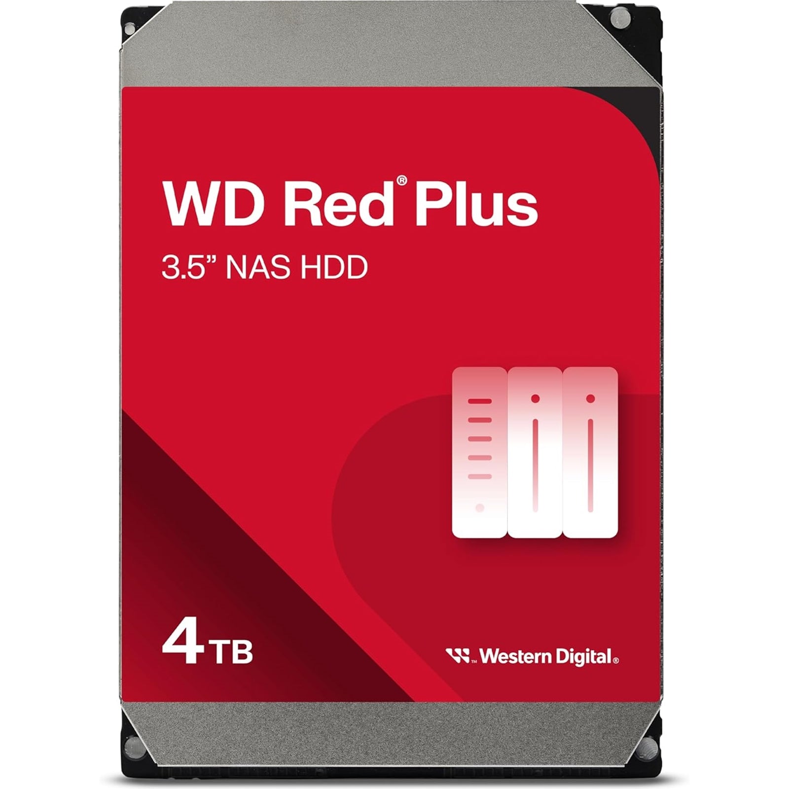 WD Red Plus 4TB NAS Hard Drive 3.5