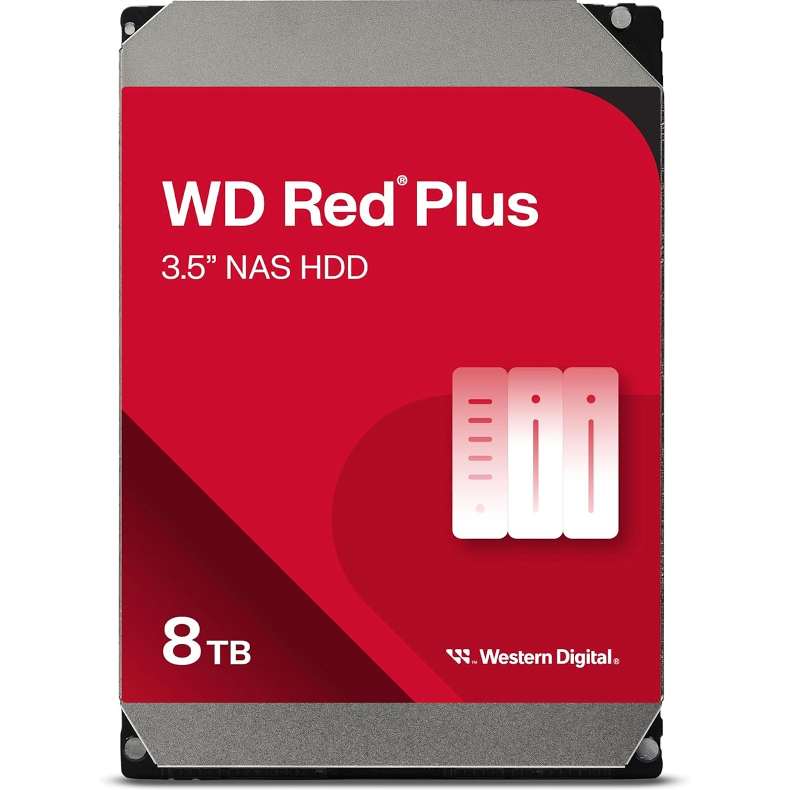 WD Red Plus 8TB NAS Hard Drive - 3.5