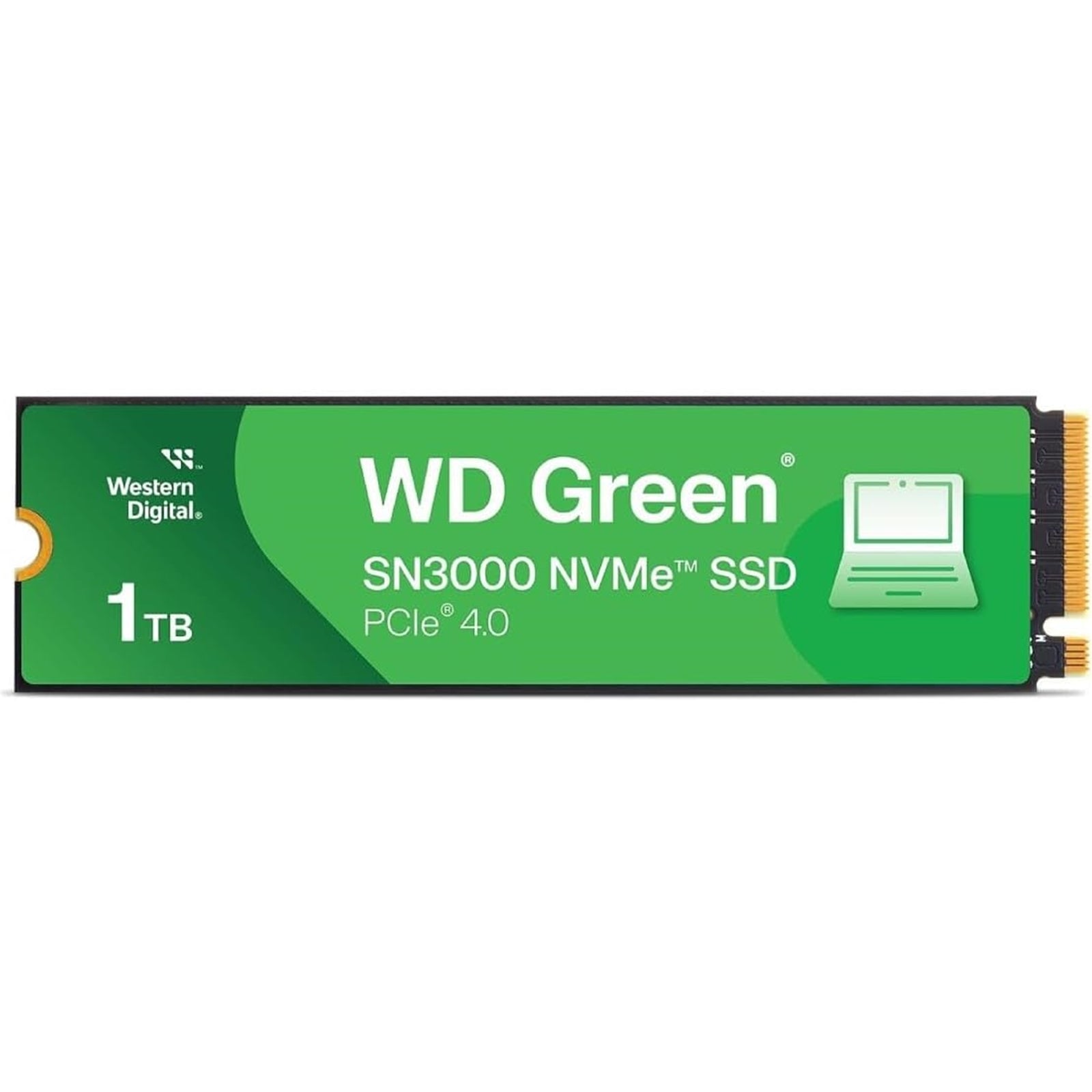 WD Green SN3000 1TB NVMe SSD PCIe Gen4 M.2 2280 - 5000MB/s Read