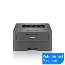 Refurbished Brother HL-L2400DW black laser printer with wireless connectivity