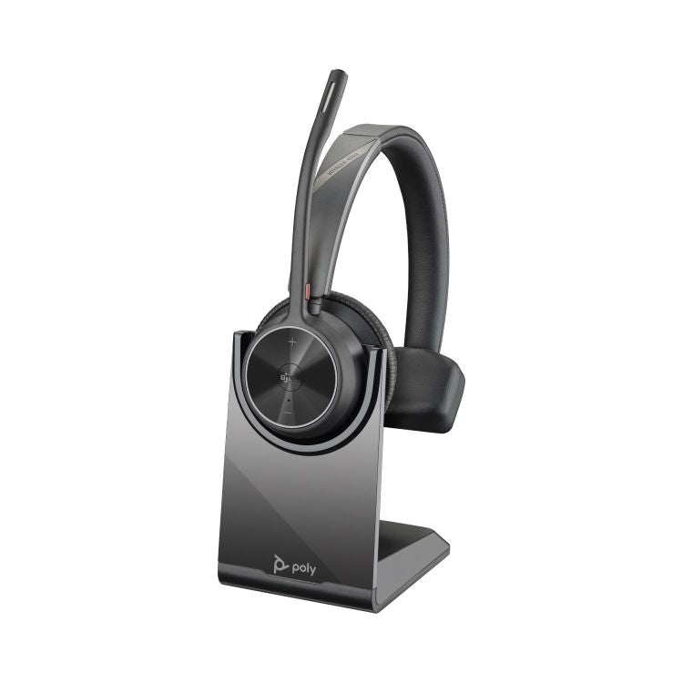 HP Poly Voyager 4310-M UC USB-C Wireless Mono Headset and Stand