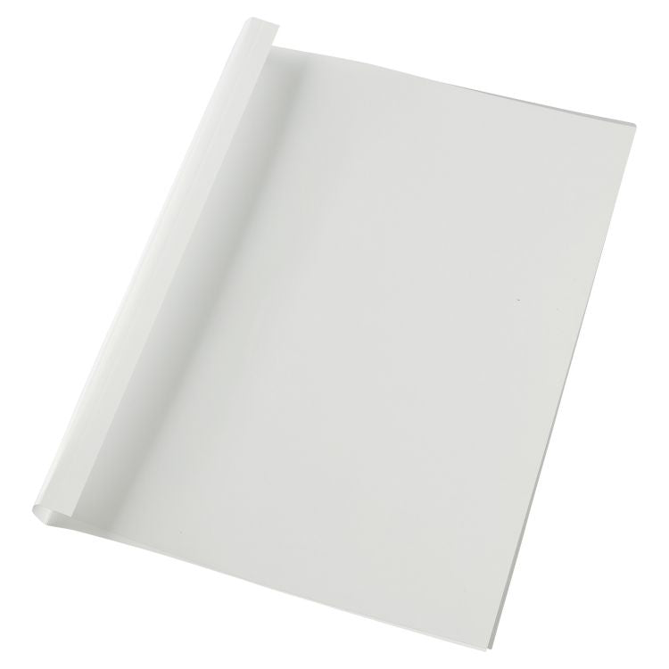 GBC IB370106 Standard White 25mm Thermal Binding Covers 50pk