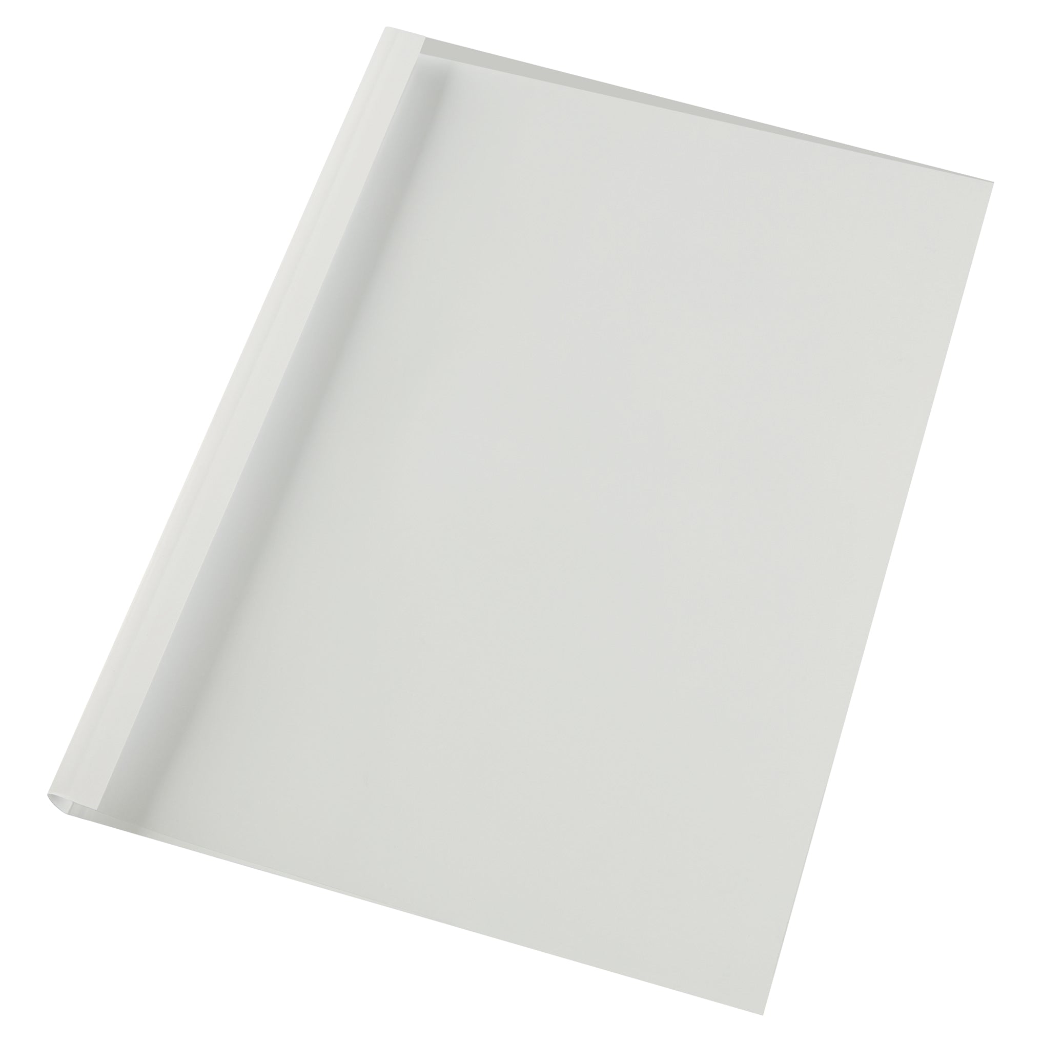 GBC IB370175 A4 White Gloss Thermal Binding Cover 12mm Pack of 100