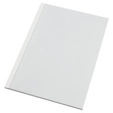 GBC IB451737 Leathergrain White Thermal 6mm Binding Covers