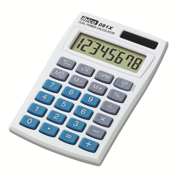 Ibico 081X Handheld Calculator