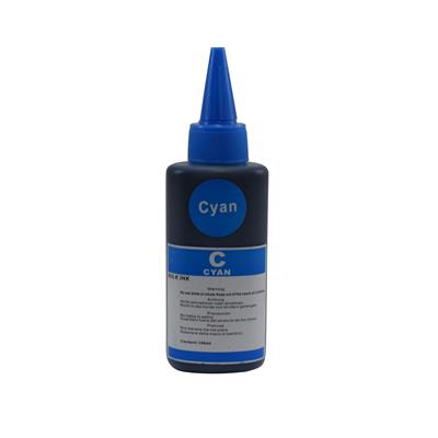 InkLab 100ml Cyan Refill Ink - Dye-Based Universal Printer Ink