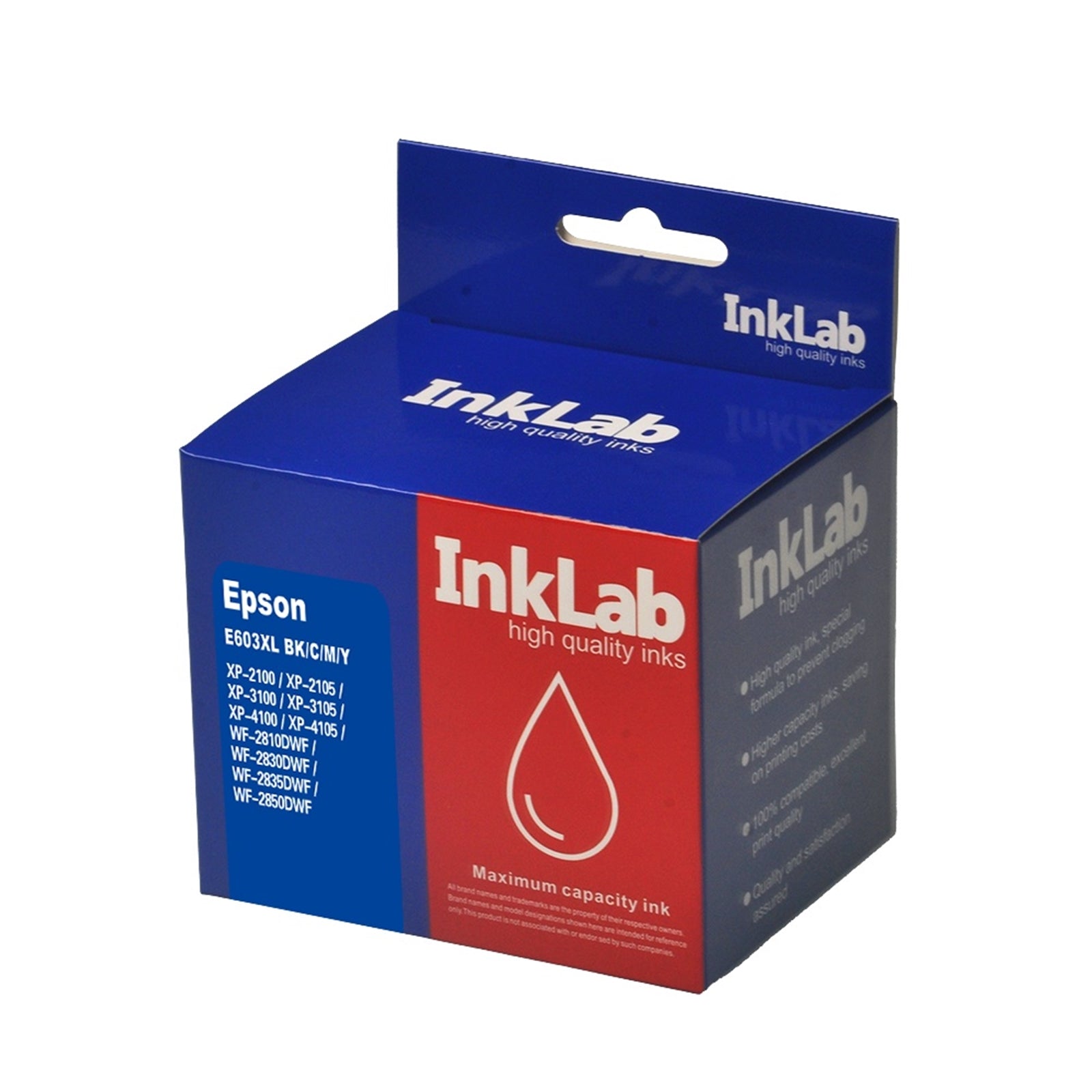 InkLab 603XL High-Capacity Multipack Ink Cartridges - Epson