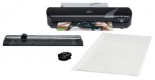 GBC Inspire+ A4 Black Laminator Set