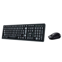 Genius KM-8200 Wireless Keyboard Mouse Combo UK Layout Black