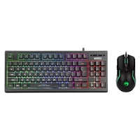 Marvo Scorpion K607 TKL Wired Gaming Keyboard & M292 RGB Mouse Bundle
