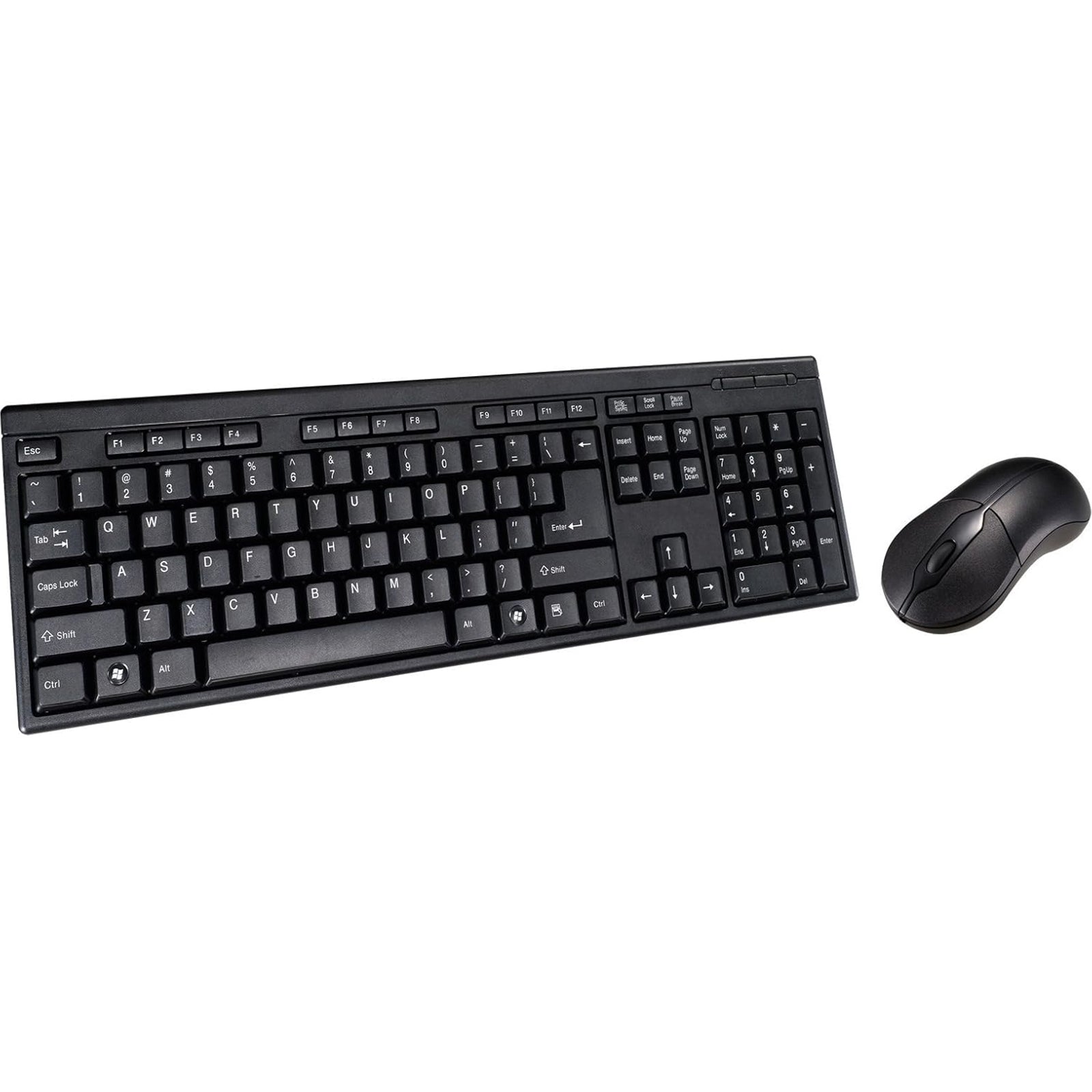 Target KBMS-001 Wired USB Keyboard Mouse Combo - Spill-Resistant Black