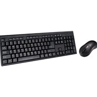 Target KBMS-001 Wired USB Keyboard Mouse Combo - Spill-Resistant Black