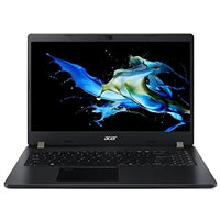 Black Acer TravelMate P2 laptop with 15.6-inch Full HD screen, Intel Core i5, 16GB RAM, and 256GB SSD