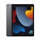 Premium refurbished Apple iPad 10.2-inch, 9th Gen, 64GB, Space Grey, WiFi, featuring A13 Bionic chip.