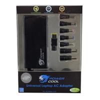 PowerCool 90W Universal Laptop Charger - 8 Tips, Auto Voltage