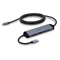 Lindy DST-Micro 140 Aluminum USB-C Docking Station - 4K HDMI, 60W PD