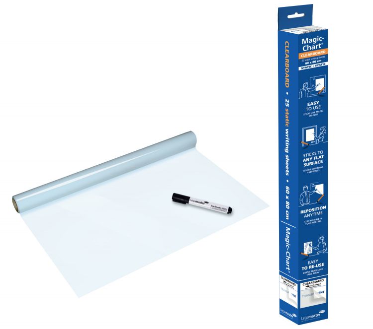 Legamaster Magic-Chart Clearboard foil 60x80cm