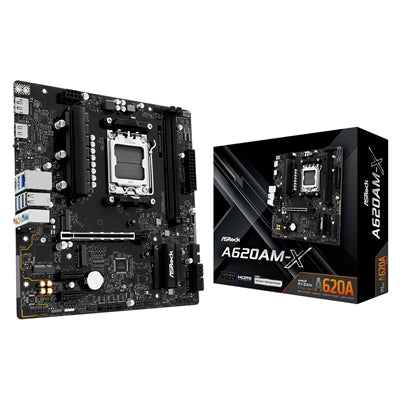ASRock A620AM-X AM5 Micro ATX Motherboard DDR5 WiFi 6E 2.5G LAN