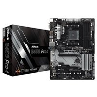 ASRock B450 Pro4 R2.0 ATX AM4 Motherboard Dual M.2 DDR4 RGB