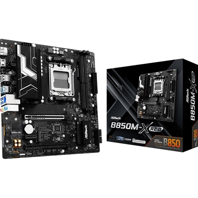 ASRock B850M-X AM5 Micro-ATX Motherboard DDR5 PCIe 5.0 2.5GbE