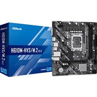 ASRock H610M-HVS/M.2 R2.0 LGA1700 Micro-ATX DDR4 Motherboard
