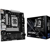 ASRock H810M-X LGA1851 Micro ATX Motherboard DDR5 6400MHz 2.5G LAN