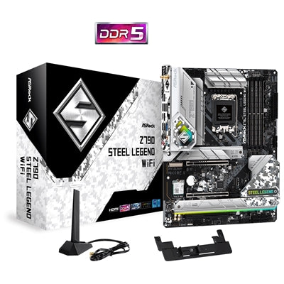 ASRock Z790 Steel Legend WiFi 6E DDR5 ATX Motherboard LGA1700