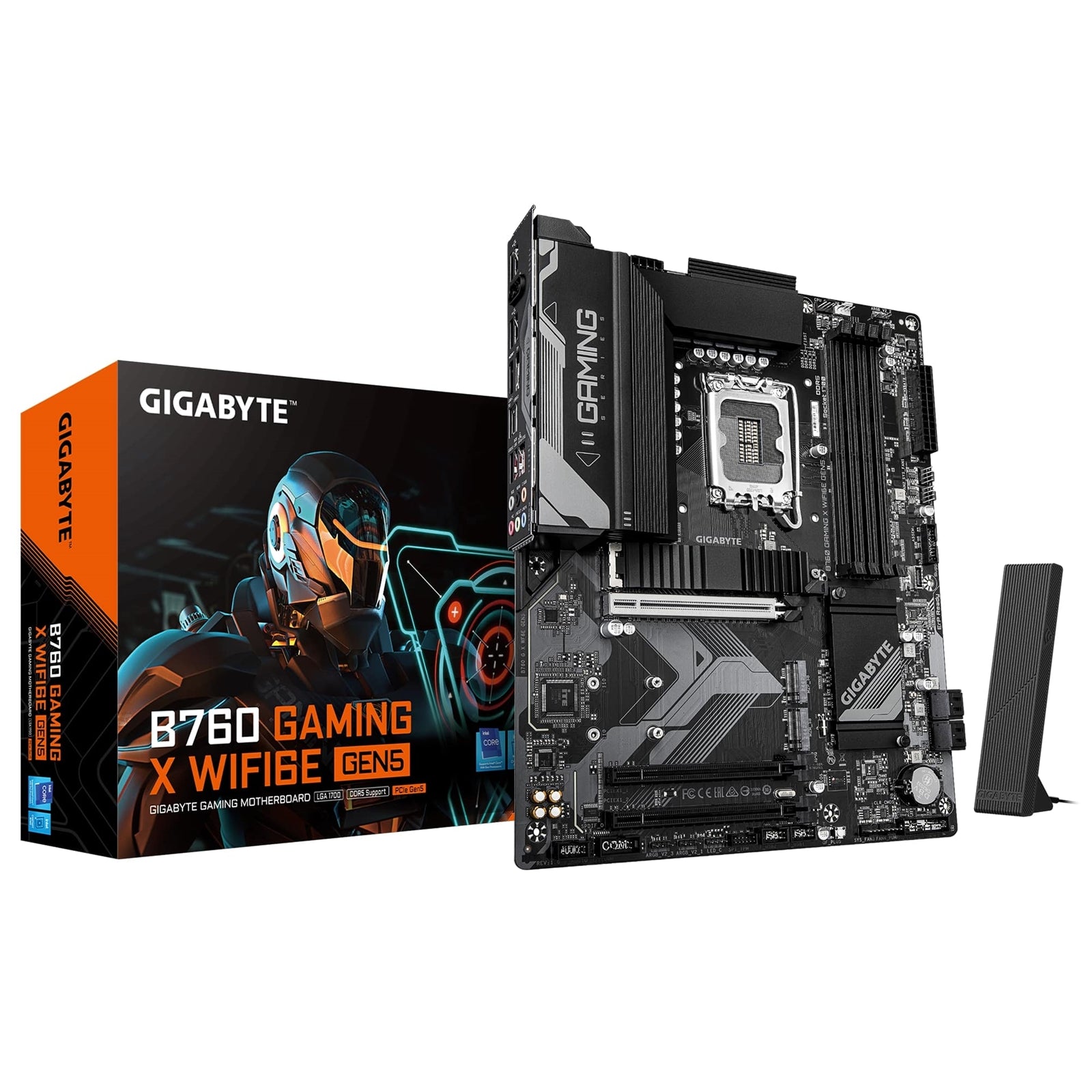 Gigabyte B760 GAMING X DDR5 ATX Motherboard WiFi 6E PCIe Gen5