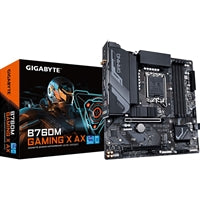 Gigabyte B760M GAMING X AX DDR5 Motherboard - WiFi 6E, 2.5GbE LAN