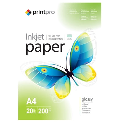 ColorWay A4 Glossy Photo Paper 200gsm 20 Sheets - 5760 DPI