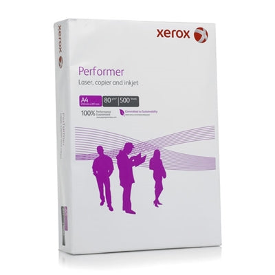 Xerox Performer A4 80GSM White Paper - 10 Reams (5000 Sheets)