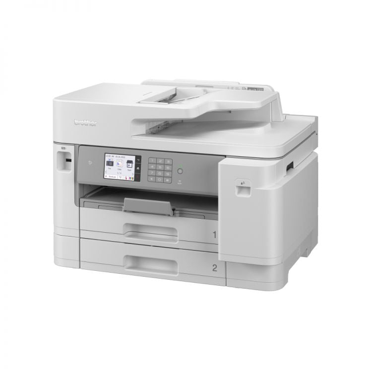 Brother MFC-J5955DW A4 wireless inkjet multifunction printer with sleek design and control panel
