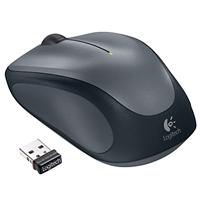 Logitech M235 Wireless Mouse - 1000 DPI Optical Ergonomic Black