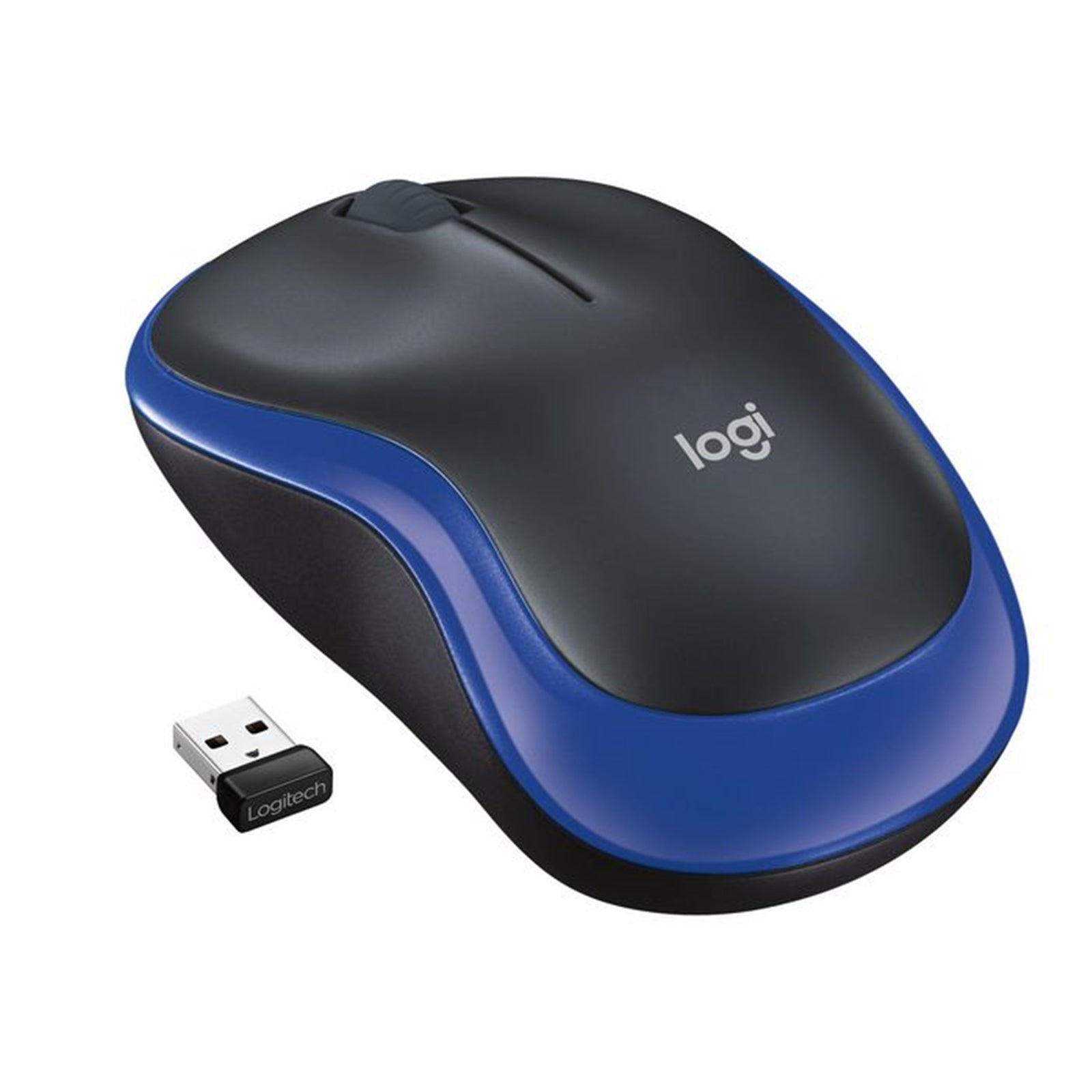 Logitech M185 Wireless Mouse - 1000 DPI Optical, 12-Month Battery