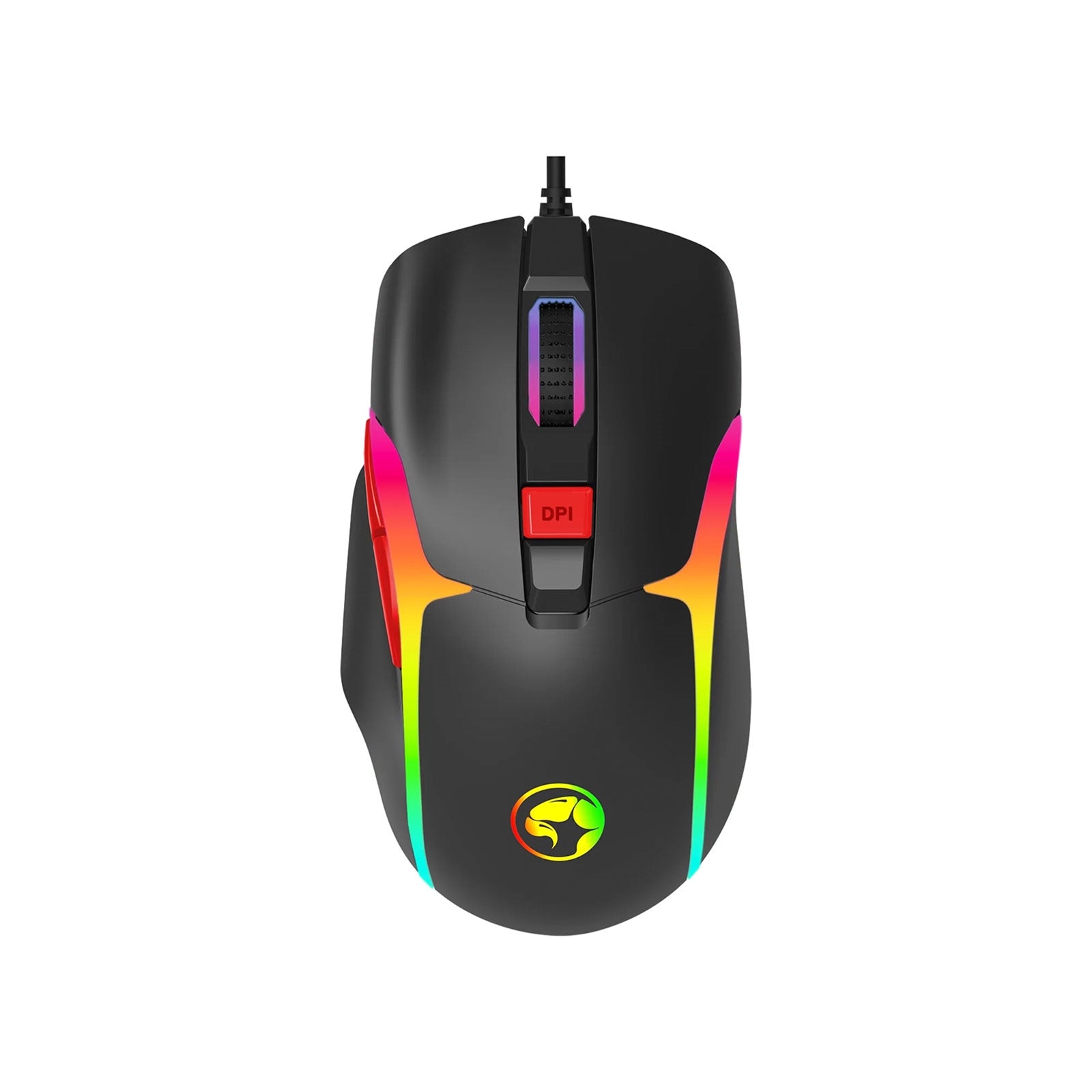 Marvo Scorpion M360 Optical Gaming Mouse - 12800 DPI 7 Button RGB