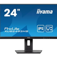 iiyama ProLite XUB2493HS-B6 24-inch IPS Monitor, Full HD 100Hz, borderless design, with blue light filter