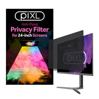 piXL 24-Inch Privacy Screen Filter - Anti-Glare, 60° Viewing Angle