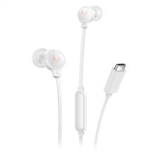 Motorola 3C-S Wired In-Ear USB-C Earbuds White